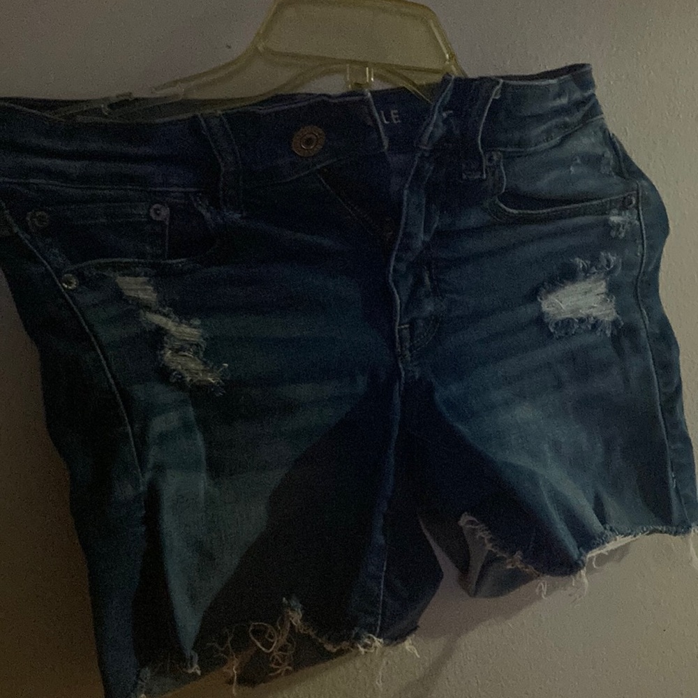 Size 2 American eagle stretch jean shorts